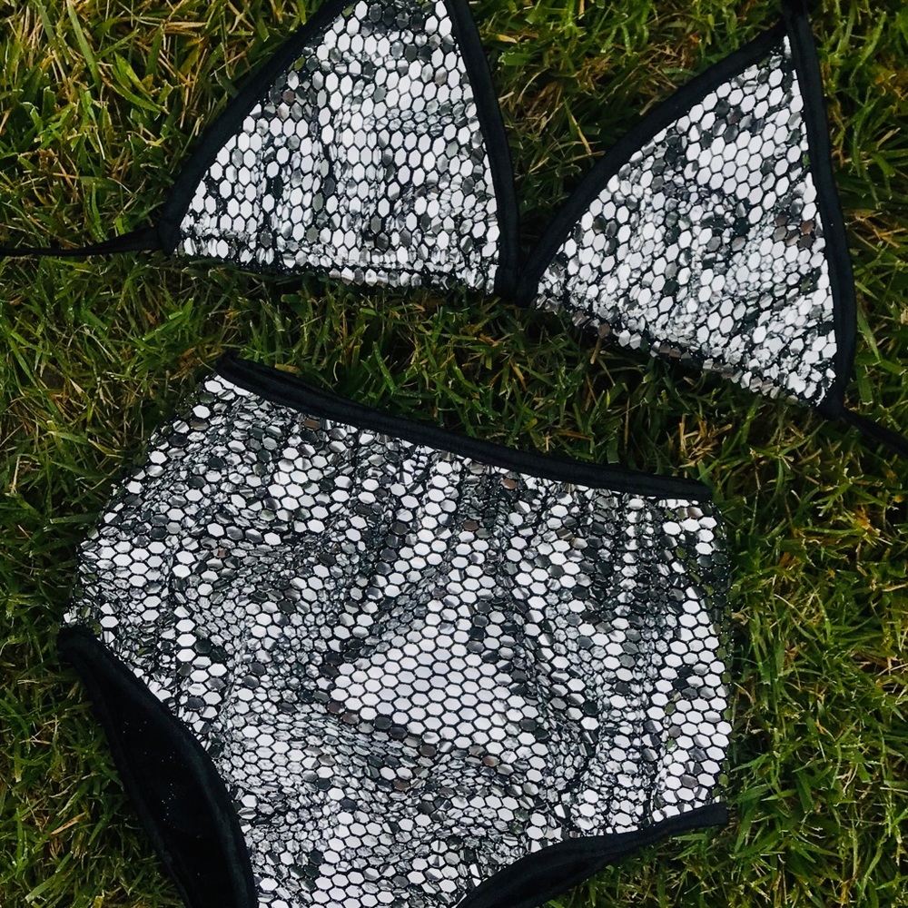 Disco ball RAVE outfit SET